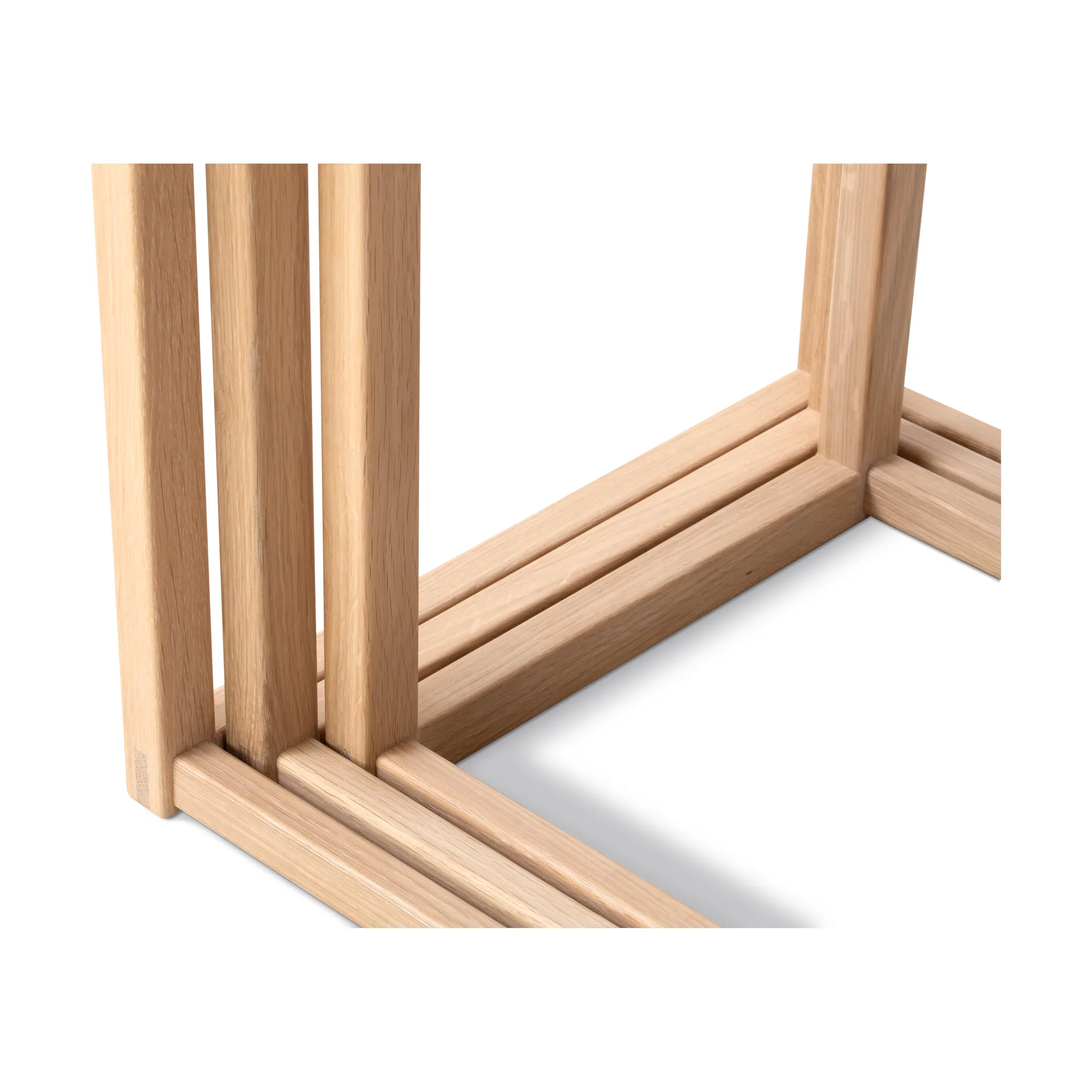 BM375 Nesting borde 3 dele, Lys olieret eg Fredericia Furniture