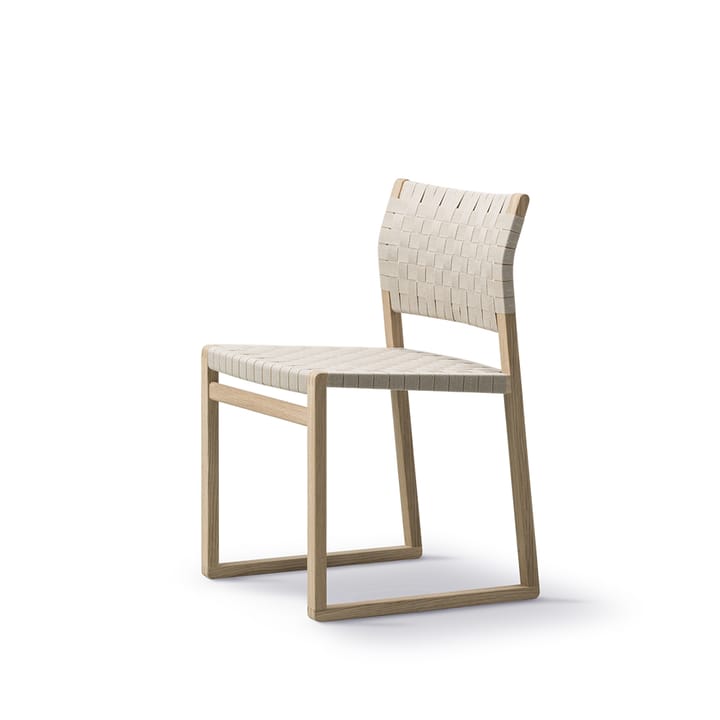 BM61 stol - Flettet natur-olieret egsstativ - Fredericia Furniture