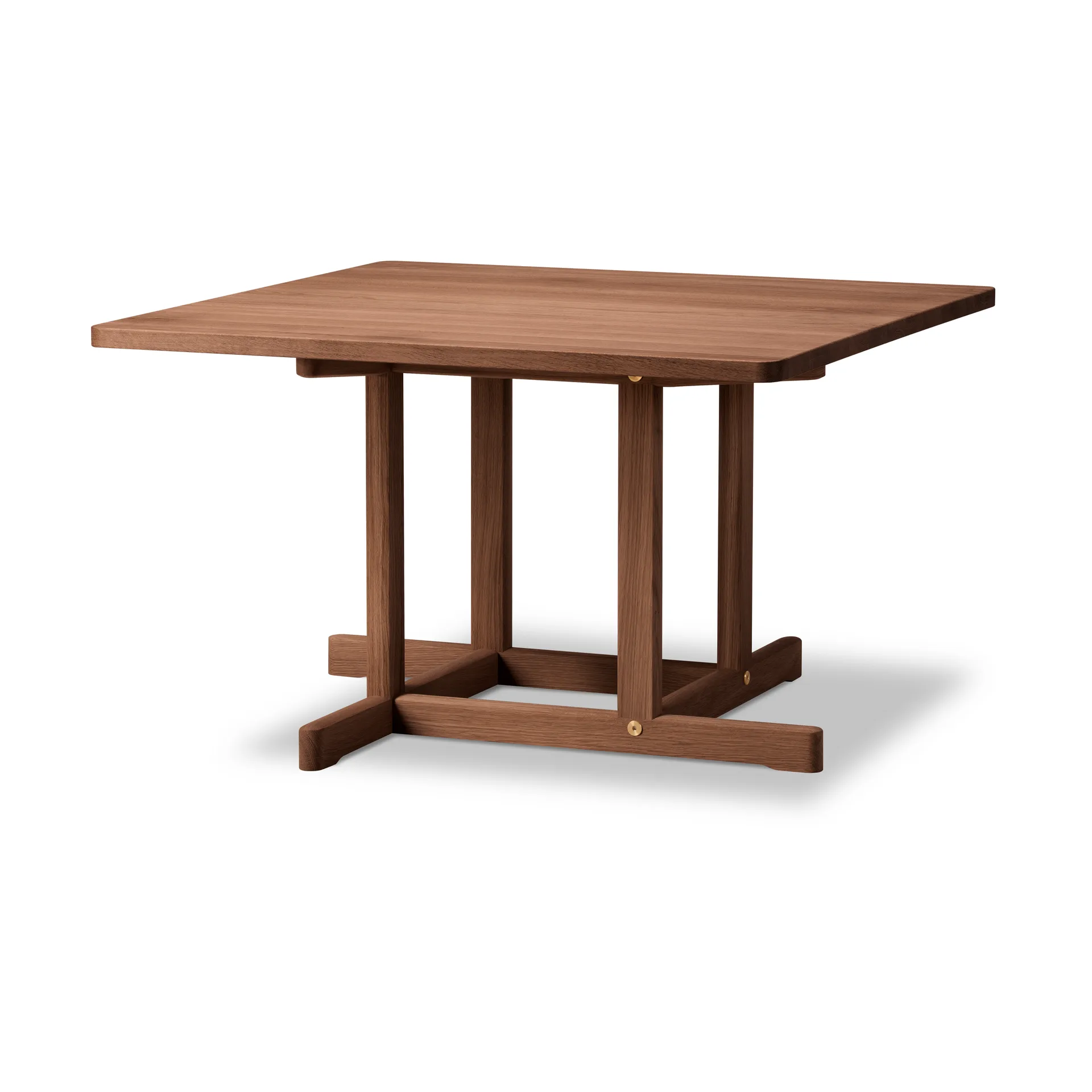 BM80 Mogensen Coffee Table 90x90 cm, Røget olieret eg Fredericia Furniture
