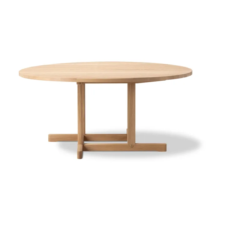 BM80 Mogensen Coffee Table sofabord Ø120 cm - Lysolieret eg - Fredericia Furniture