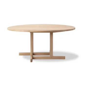 BM80 Mogensen Coffee Table sofabord Ø120 cm - Sæbebehandlet eg - Fredericia Furniture