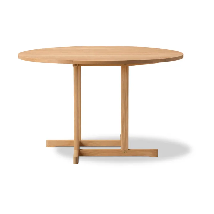 BM80 Mogensen Shaker Table bord Ø120 cm - Olieret eg - Fredericia Furniture
