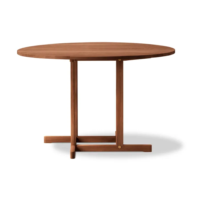 BM80 Mogensen Shaker Table bord Ø120 cm - Røget olieret eg - Fredericia Furniture