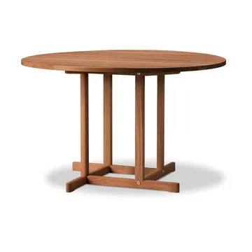 BM80 Mogensen Shaker Table bord Ø120 cm - Røget olieret eg - Fredericia Furniture