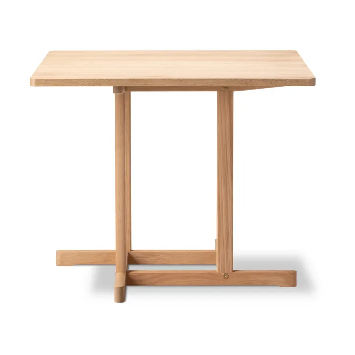 BM80 Mogensen Shaker Table bord 90x90 cm - Lysolieret eg - Fredericia Furniture