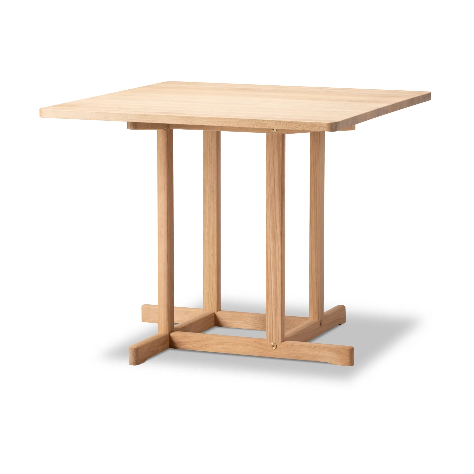 BM80 Mogensen Shaker Table bord 90x90 cm, Lysolieret eg Fredericia Furniture