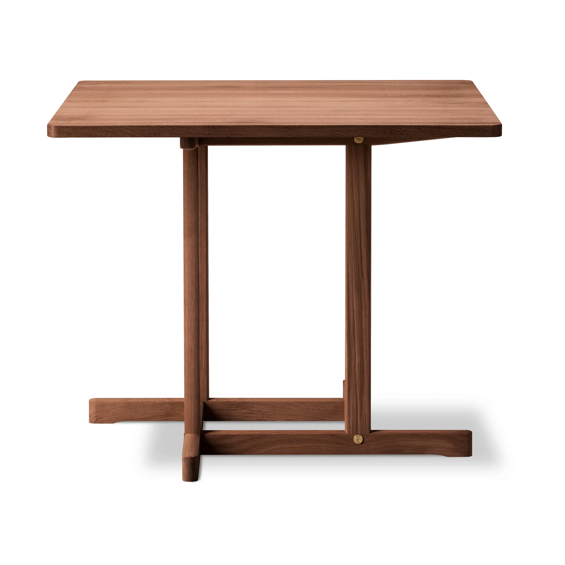 BM80 Mogensen Shaker Table bord 90x90 cm, Røget olieret eg Fredericia Furniture