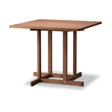BM80 Mogensen Shaker Table bord 90x90 cm - Røget olieret eg - Fredericia Furniture