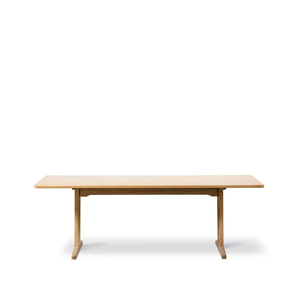 C18 Shaker spisebord, Sæbet  eg, 220x90 cm Fredericia Furniture