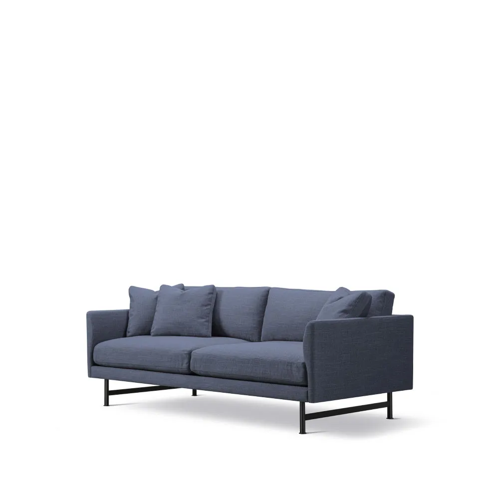 Calmo 5622 sofa 2-pers , Sunniva 783-sort stål Fredericia Furniture