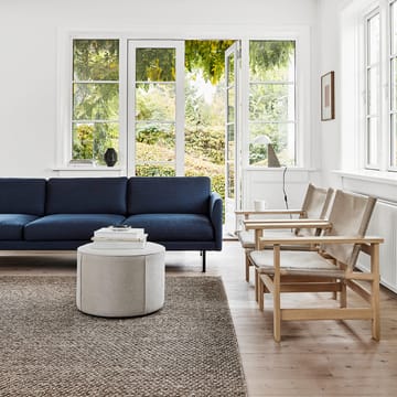 Calmo 5623 sofa - Sunniva 717-sort stål - Fredericia Furniture