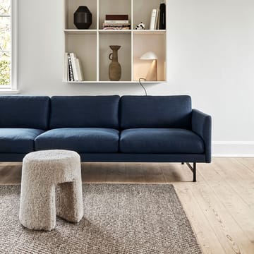 Calmo 5623 sofa - Sunniva 717-sort stål - Fredericia Furniture