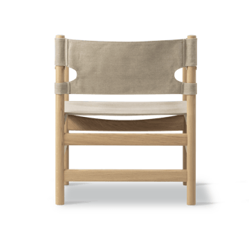 Canvas 21 karmstol - Naturel canvas-lysolieret eg - Fredericia Furniture