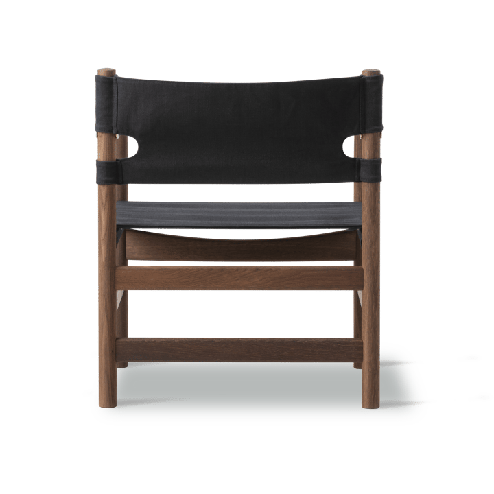 Canvas 21 karmstol, Sort canvas-olieret eg Fredericia Furniture