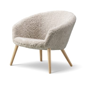 Ditzel loungefåtøj fåreskind - Moonlight-oak - Fredericia Furniture