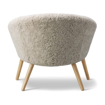 Ditzel loungefåtøj fåreskind - Moonlight-oak - Fredericia Furniture