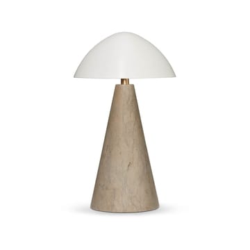 Fellow bordlampe - White-dark atlantico limestone - Fredericia Furniture