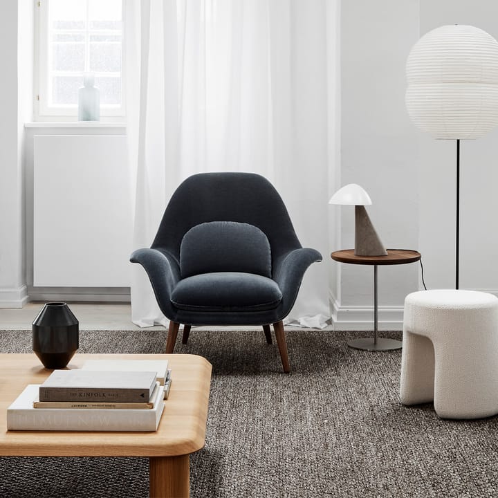 Fellow bordlampe, White-dark atlantico limestone Fredericia Furniture