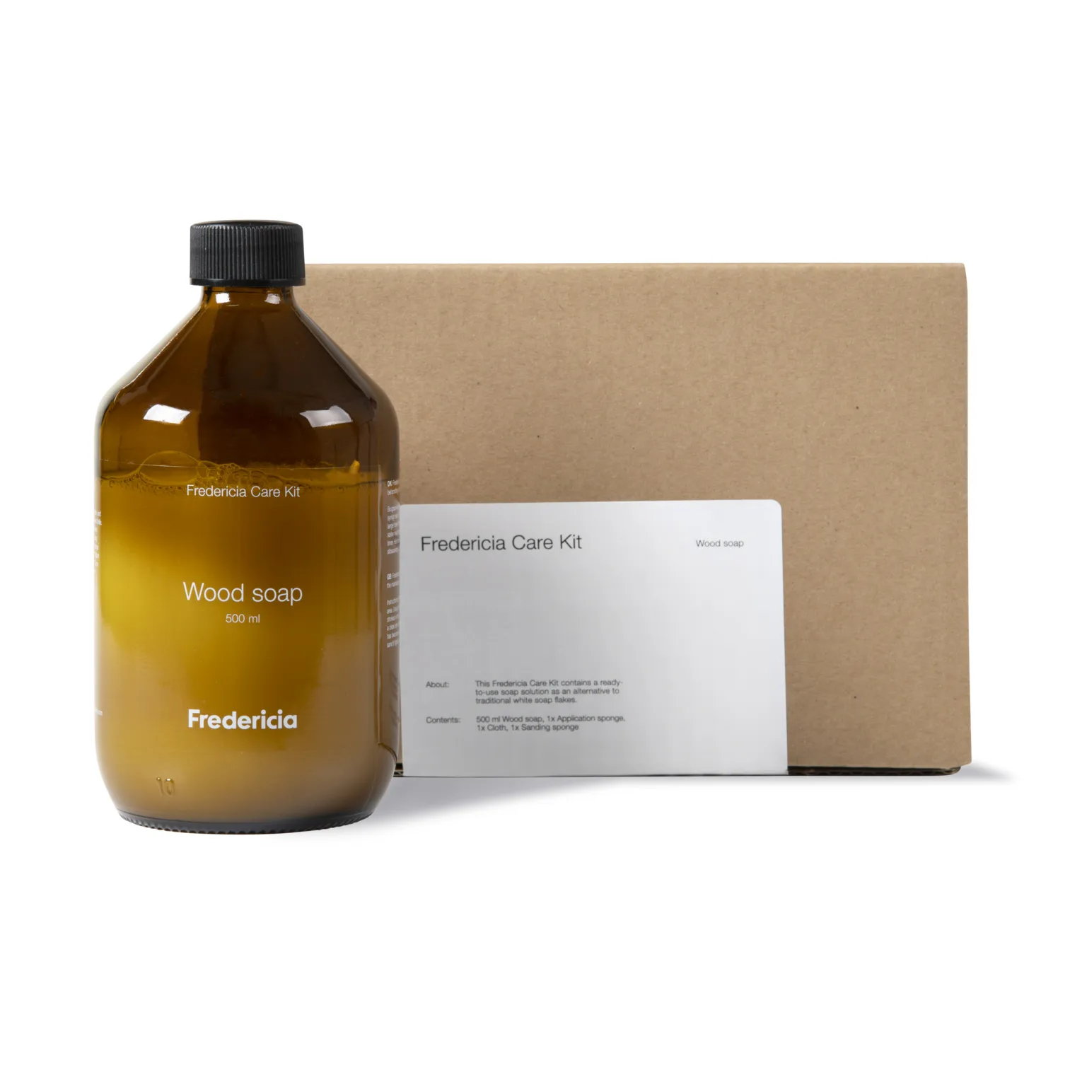 Fredericia møbelplejesæt træ, Sæbet  træ Fredericia Furniture