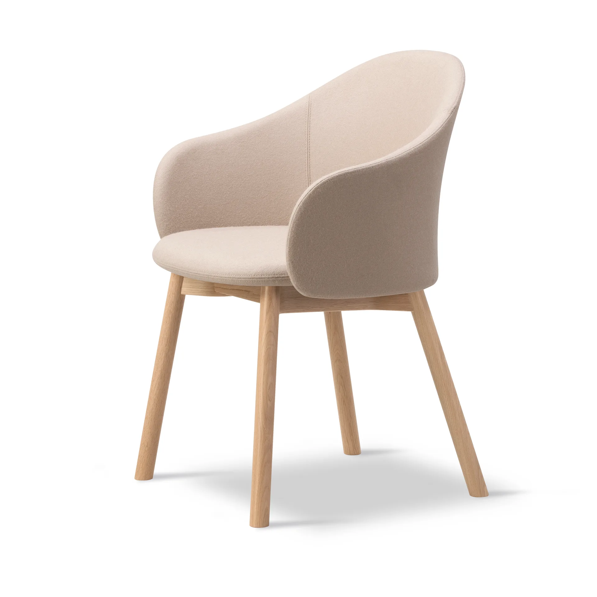 Gomo Armchair lænestol swivel-base 4-star, Blazer CUZ47 Fairfield-lakeret eg Fredericia Furniture