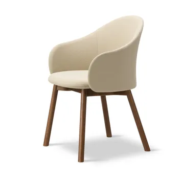 Gomo Armchair lænestol swivel-base 4-star - Mylla 221-røgbejdset lakeret eg - Fredericia Furniture