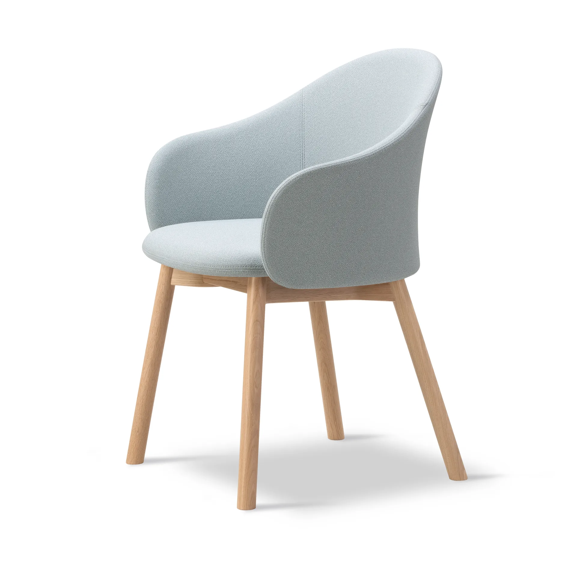 Gomo Armchair lænestol swivel-base 4-star, Mylla 811-lakeret eg Fredericia Furniture
