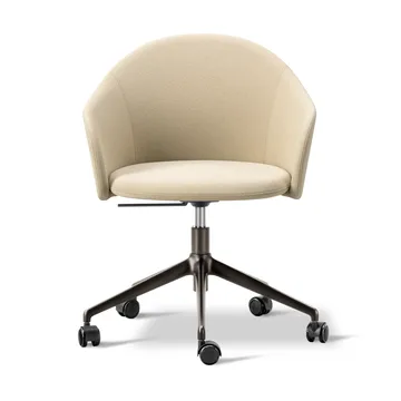 Gomo Armchair lænestol swivel-base 5-star - Mylla 221-flint - Fredericia Furniture
