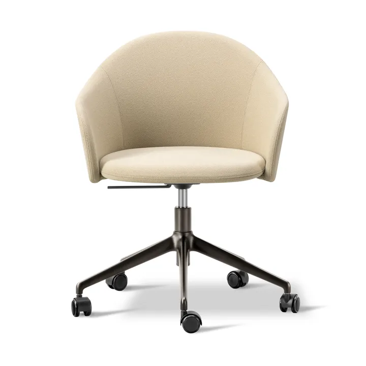 Gomo Armchair lænestol swivel-base 5-star - Mylla 221-flint - Fredericia Furniture