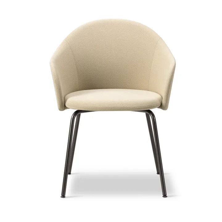 Gomo Armchair lænestol tube base - Mylla 221-flint - Fredericia Furniture