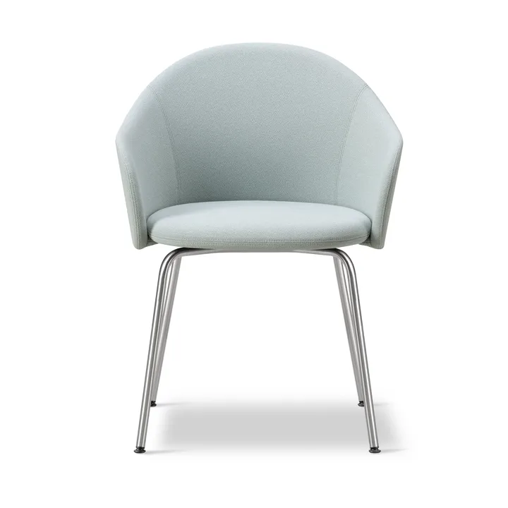 Gomo Armchair lænestol tube base - Mylla 811-rustfrit stål - Fredericia Furniture