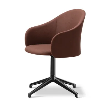 Gomo lænestol swivel base 4-star - Blazer CUZ4D-black - Fredericia Furniture