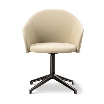 Gomo lænestol swivel base 4-star - Mylla 221-flint - Fredericia Furniture
