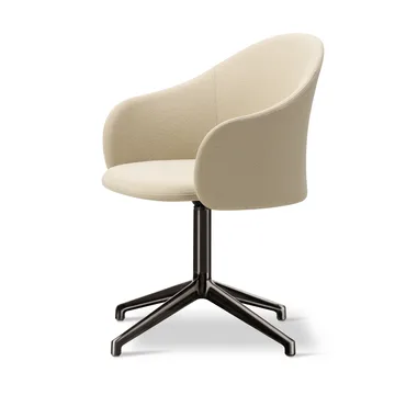 Gomo lænestol swivel base 4-star - Mylla 221-flint - Fredericia Furniture