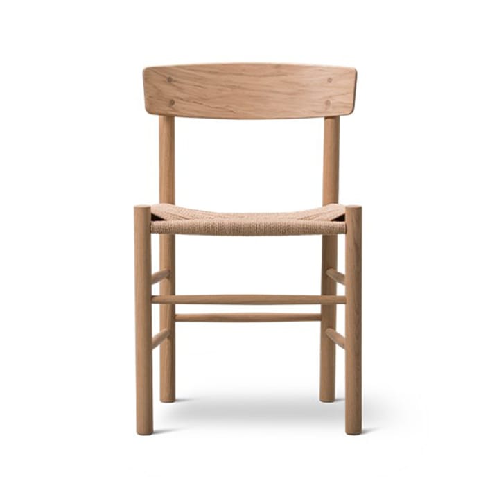 J39 stol - Lys olieret eg-flettet natur - Fredericia Furniture