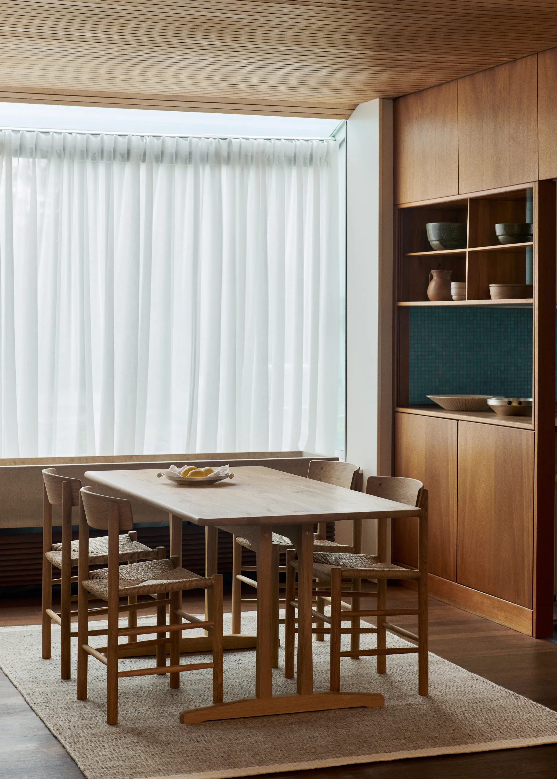 J39 stol, Oliebehandlet eg-flettet natur, 2 stk.,  Fredericia Furniture