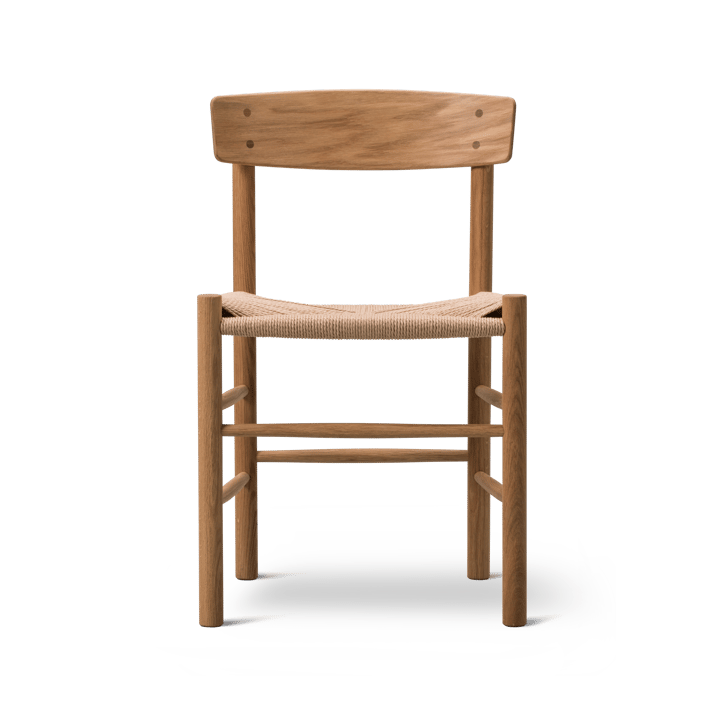 J39 stol - Oliebehandlet eg-flettet natur - Fredericia Furniture