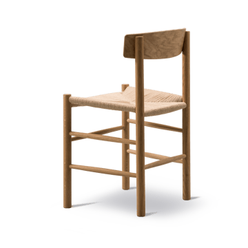 J39 stol - Oliebehandlet eg-flettet natur - Fredericia Furniture