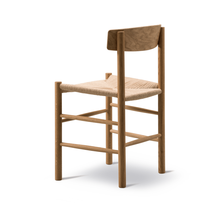 J39 stol, Oliebehandlet eg-flettet natur Fredericia Furniture