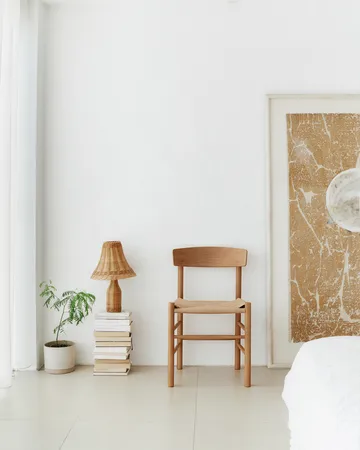 J39 stol - Vintage lakeret-flettet natur - Fredericia Furniture