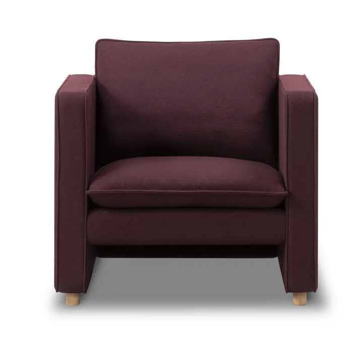 Jota loungestol - Vidar 693-lysolieret eg - Fredericia Furniture