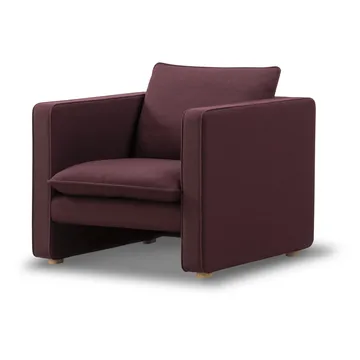 Jota loungestol - Vidar 693-lysolieret eg - Fredericia Furniture