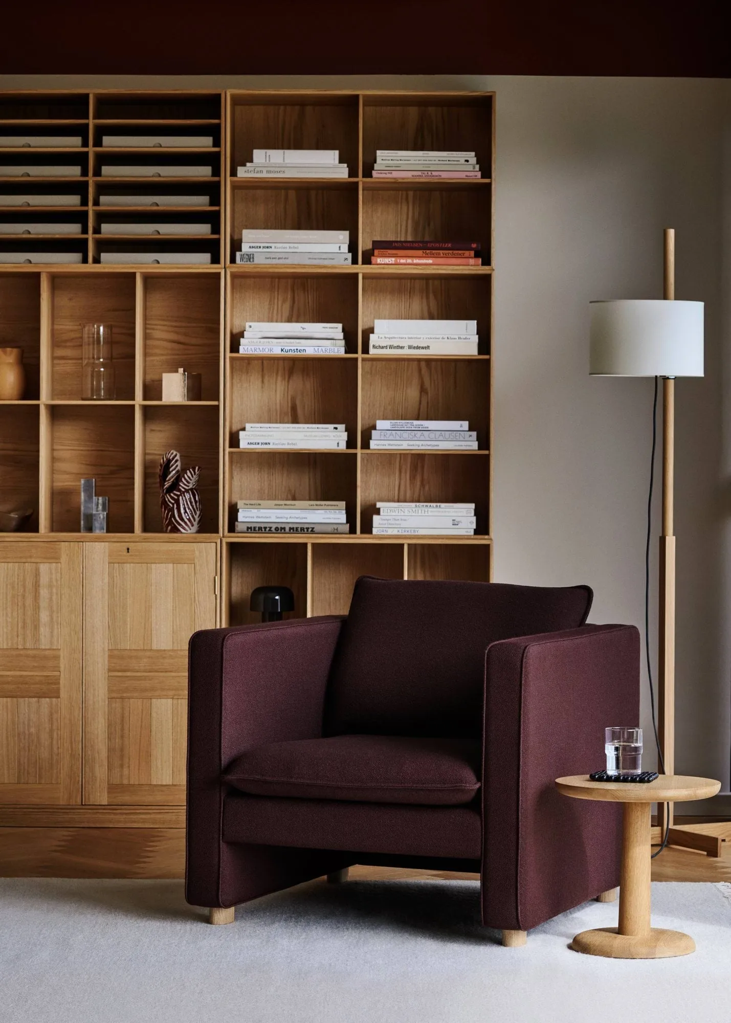 Jota loungestol, Vidar 693-lysolieret eg Fredericia Furniture