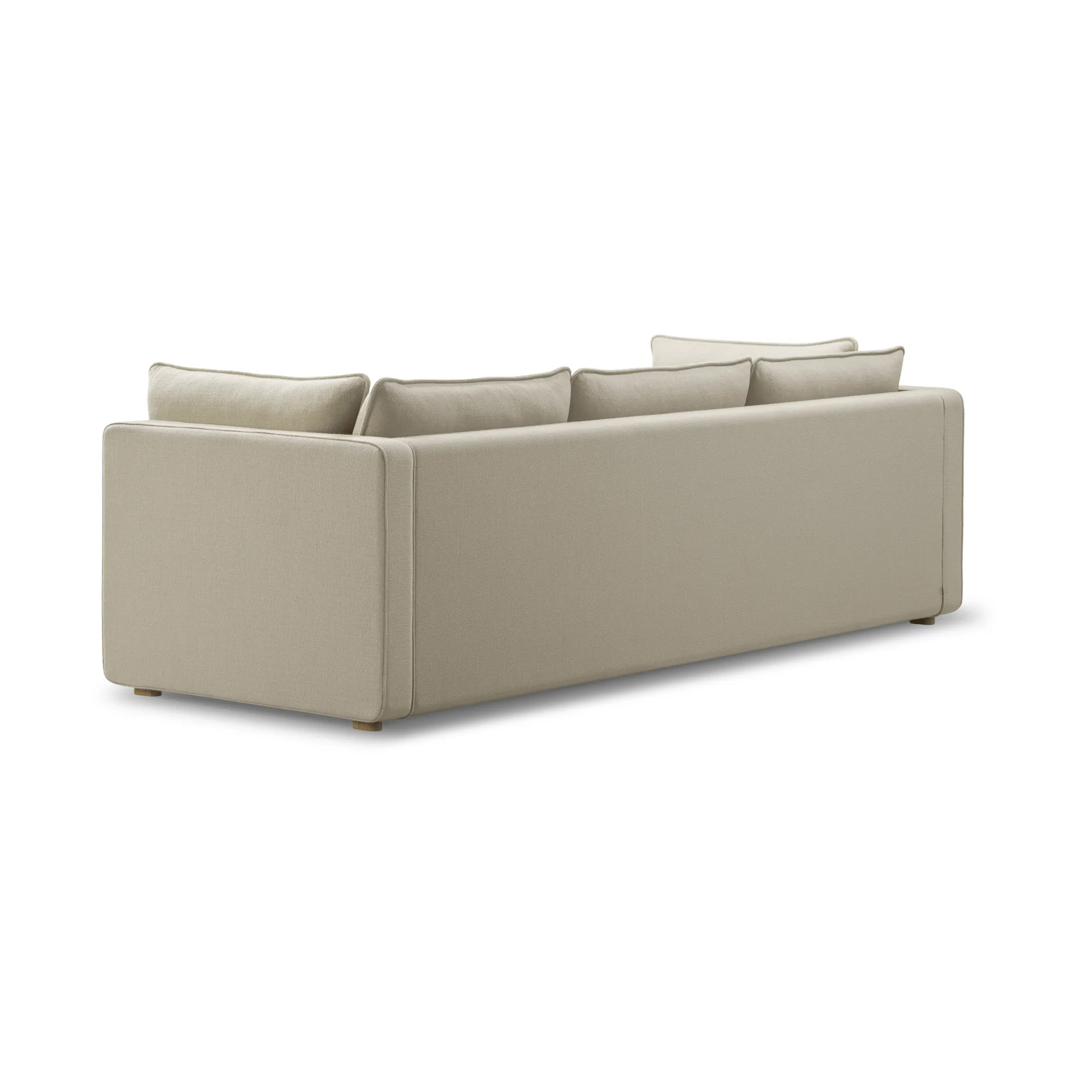 Jota sofa, Vidar 146-lysolieret eg, 231 cm, 3-personers sofa Fredericia Furniture