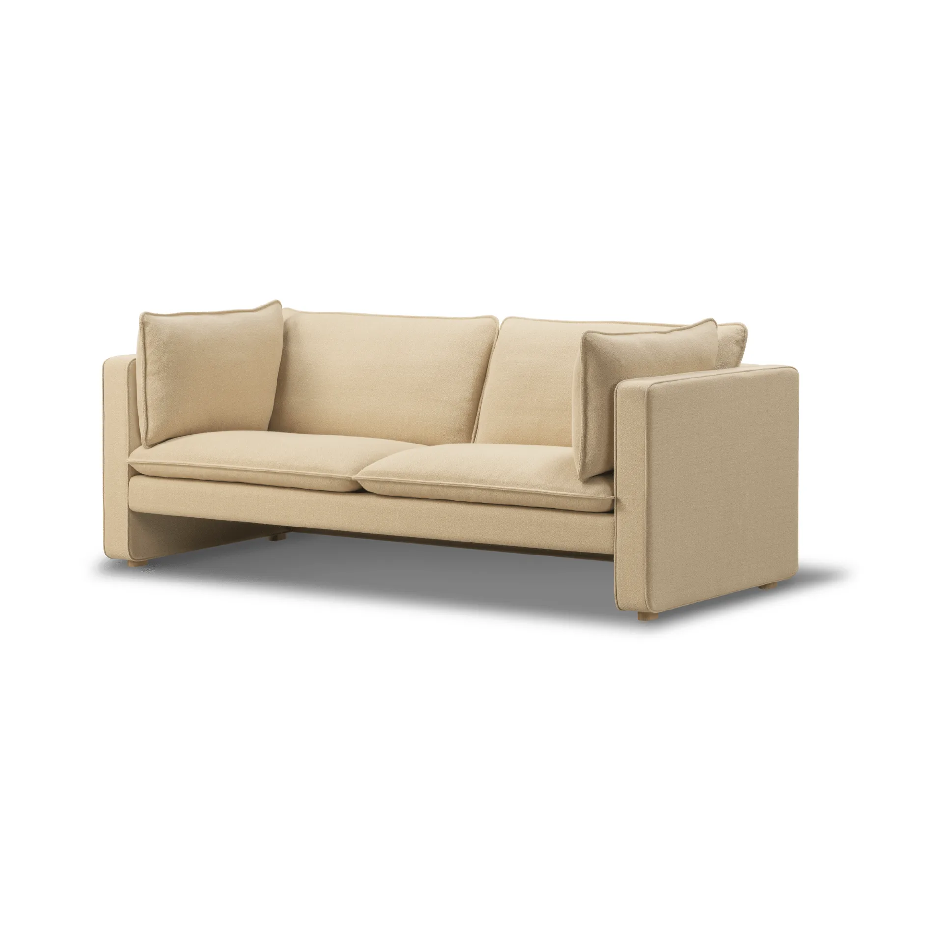 Jota sofa, Vidar 323-lysolieret eg, 185 cm, 2-personers Fredericia Furniture