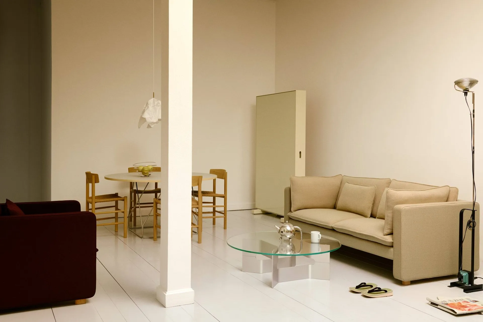 Jota sofa, Vidar 323-lysolieret eg, 185 cm, 2-personers Fredericia Furniture