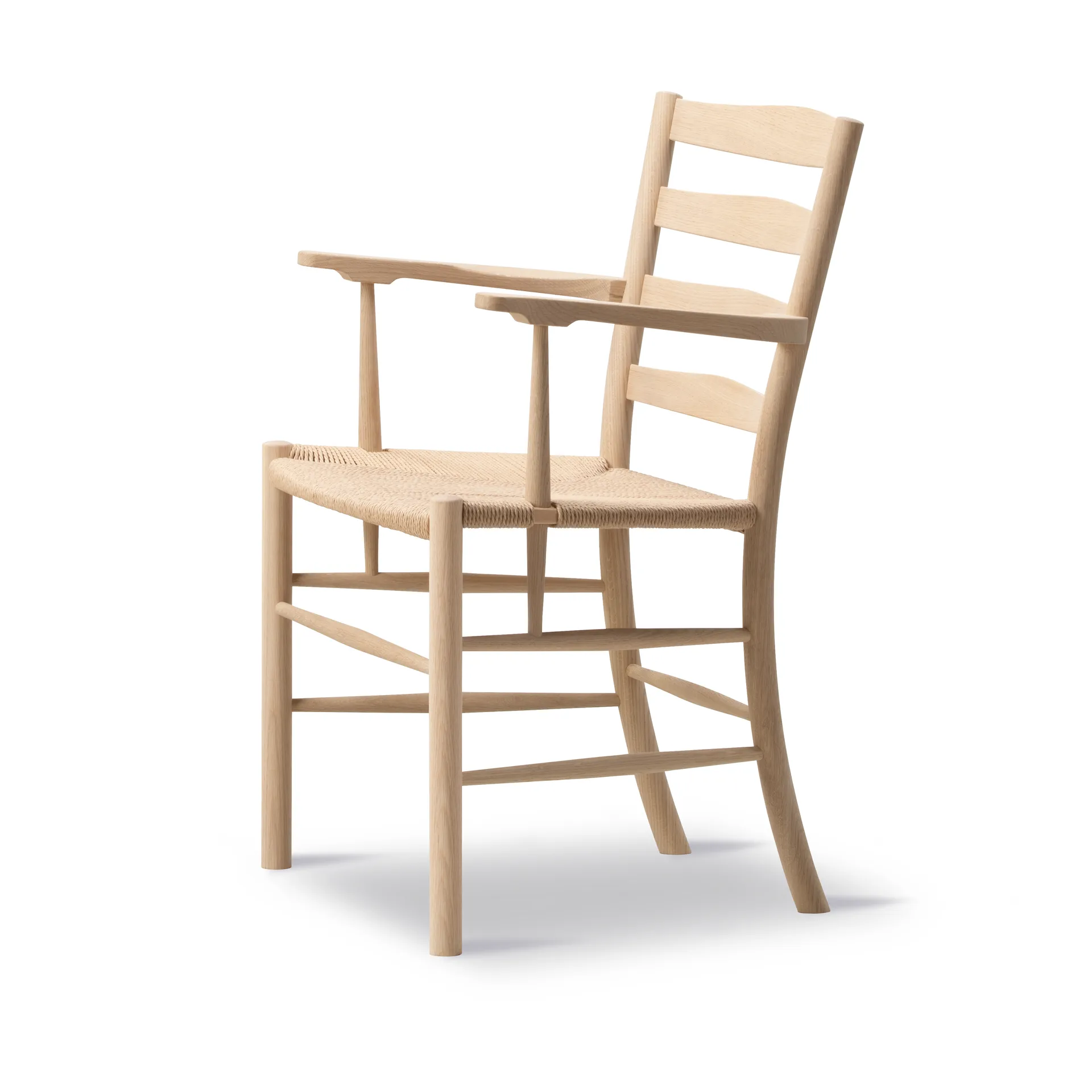 Klint karmstol, Naturflettet-sæbet  eg Fredericia Furniture