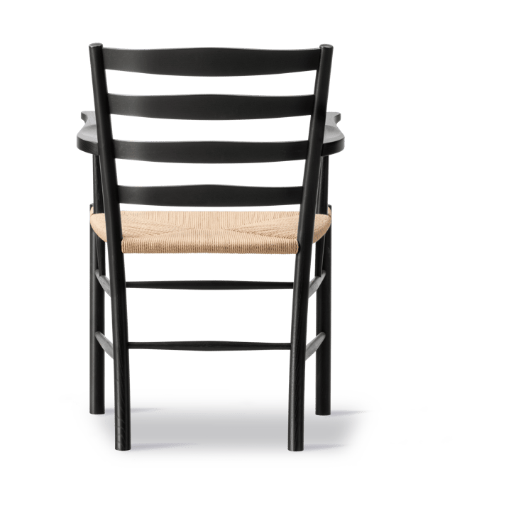 Klint karmstol, Naturflettet-sortlakeret eg Fredericia Furniture