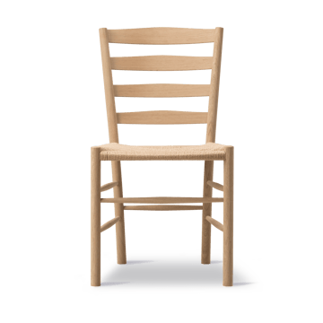 Klint stol - Naturflettet-sæbet  eg - Fredericia Furniture