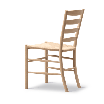 Klint stol - Naturflettet-sæbet  eg - Fredericia Furniture