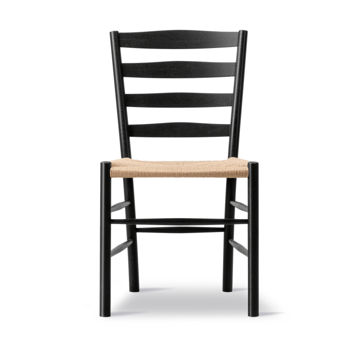 Klint stol, Naturflettet-sortlakeret eg Fredericia Furniture